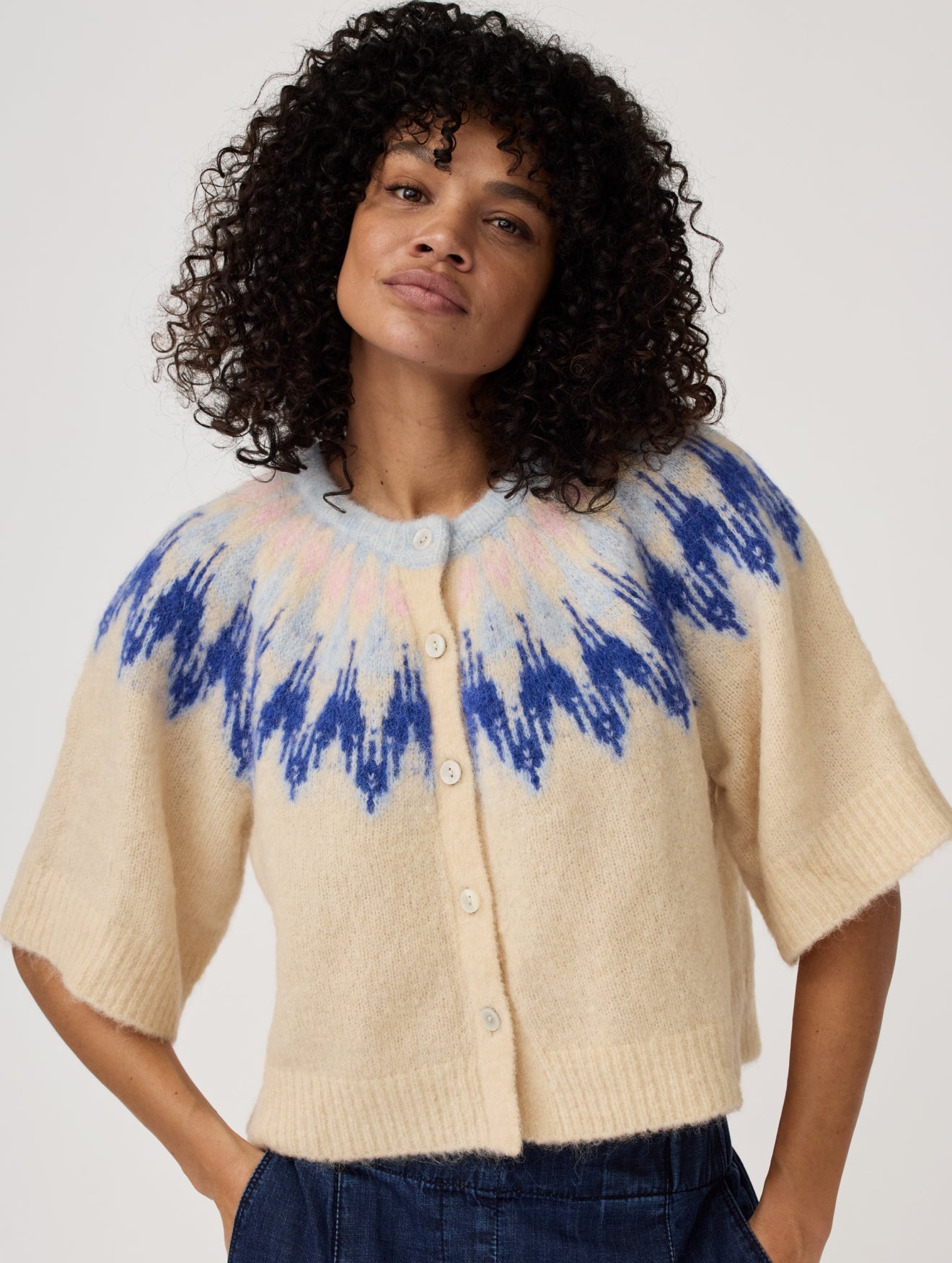 Cardigan Mimosa | Blue