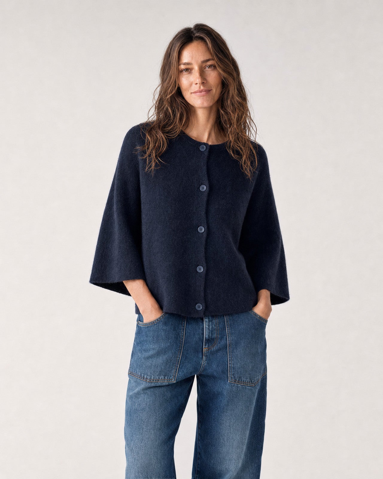 Cardigan Mimosa | Navy