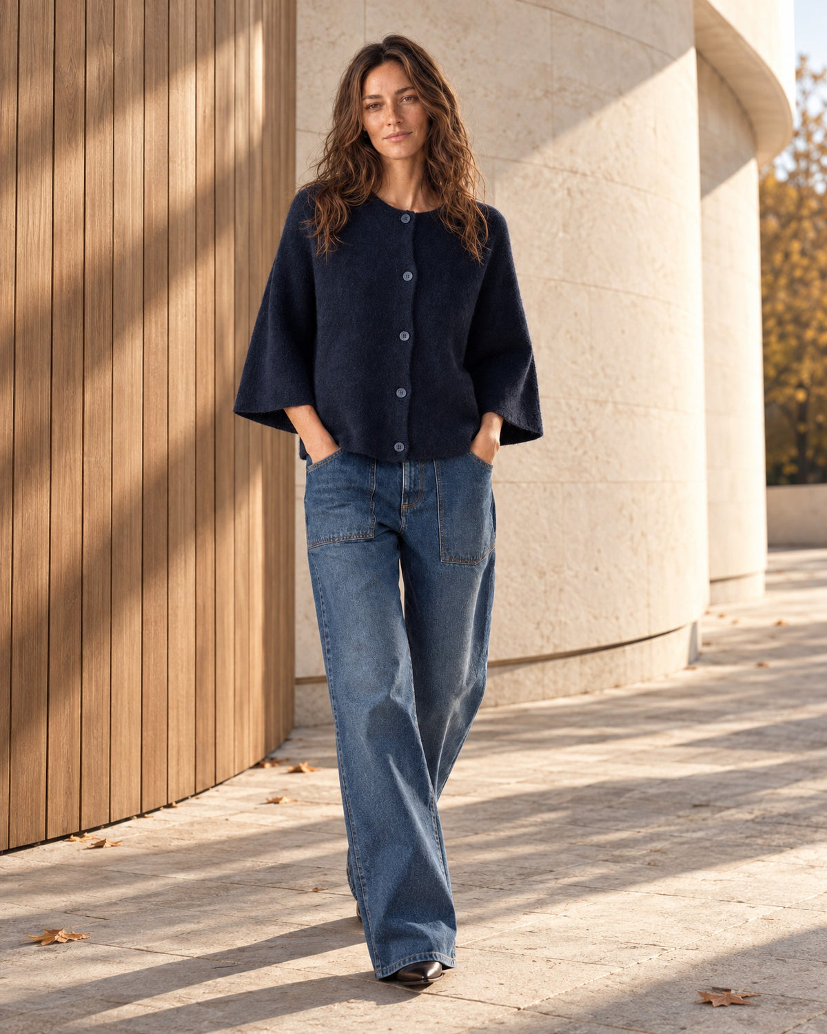 Cardigan Mimosa | Navy