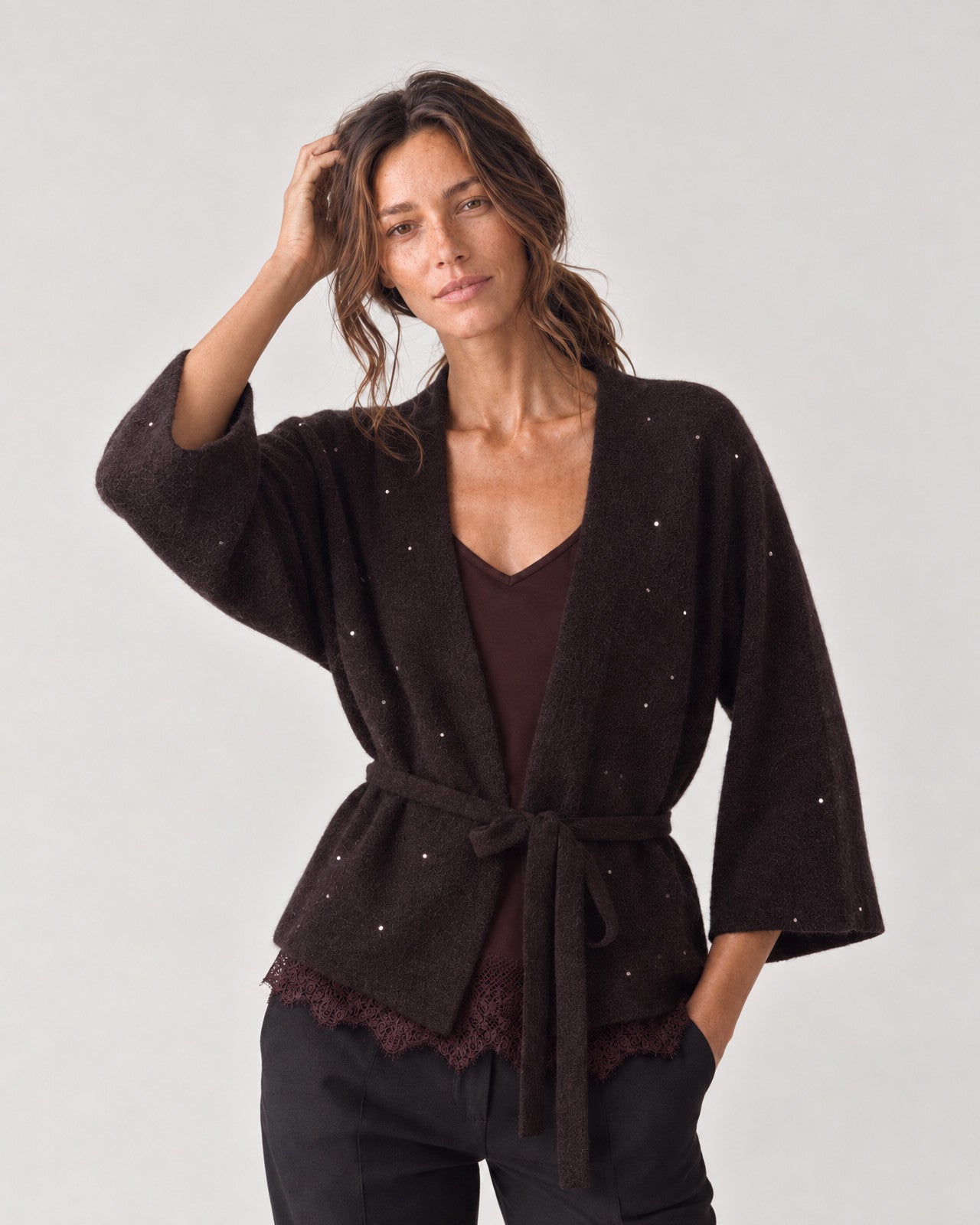 Cardigan Sofia | Chocolat