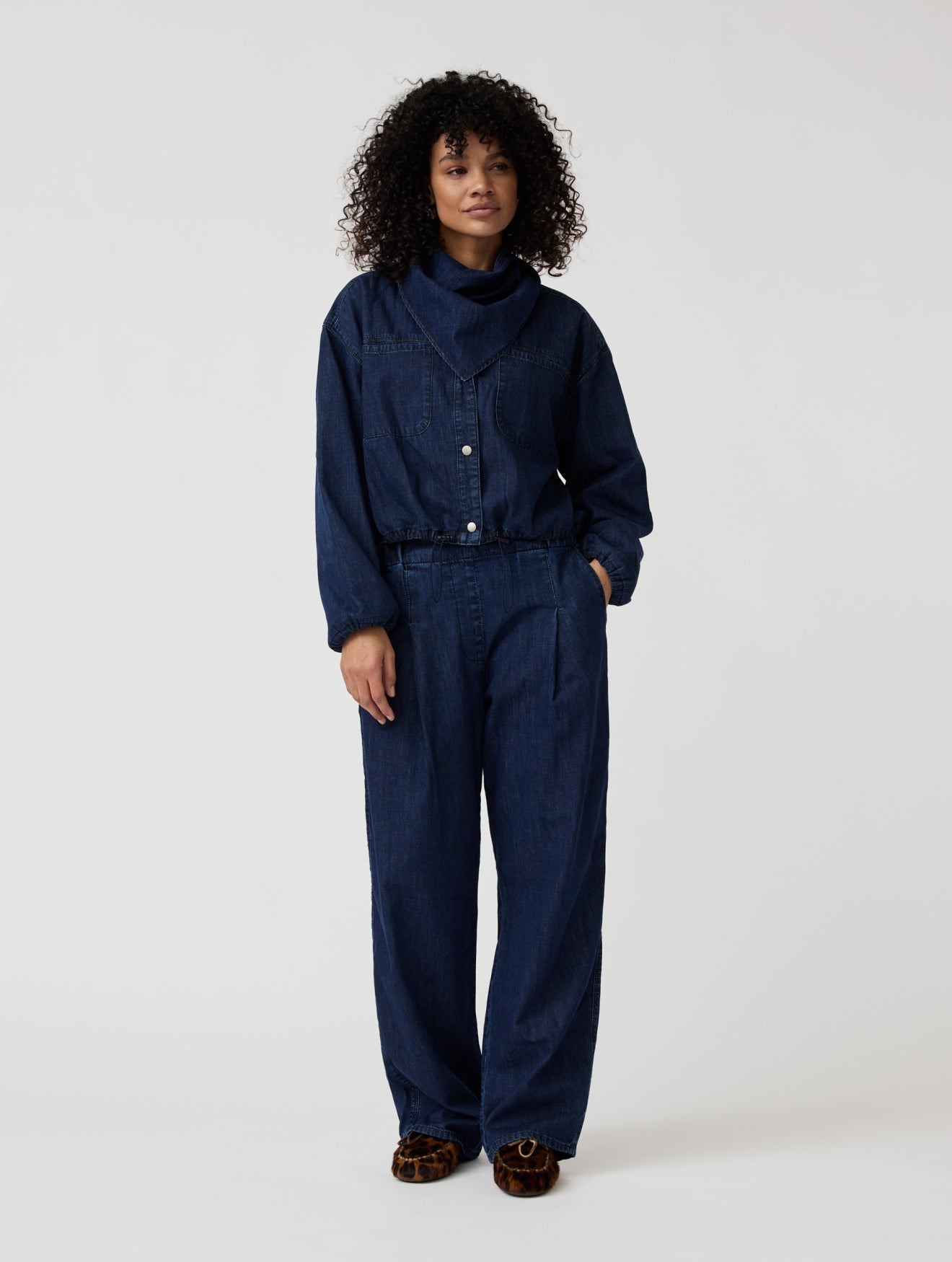 Pants Moonflower | Dark Blue